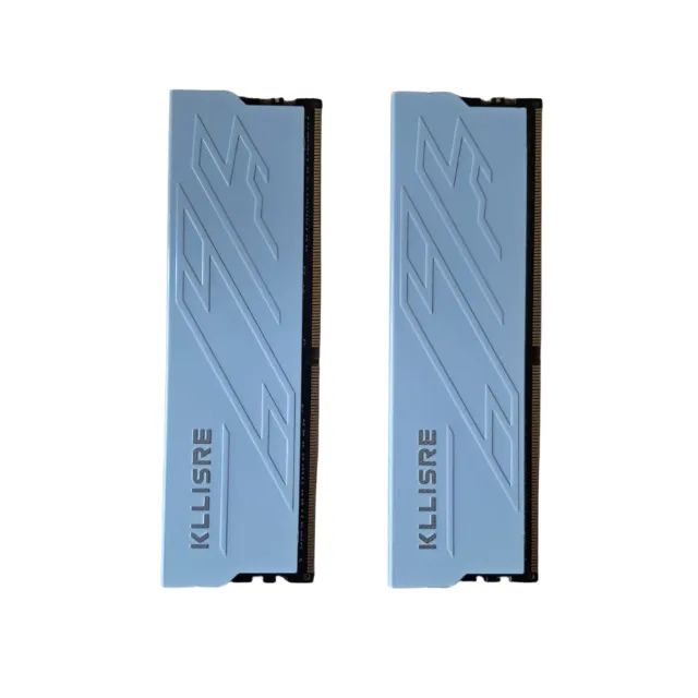 Kit de Memória Ram DDR4 16GB (2 X 8GB) 3200MHz Kllisre Branca