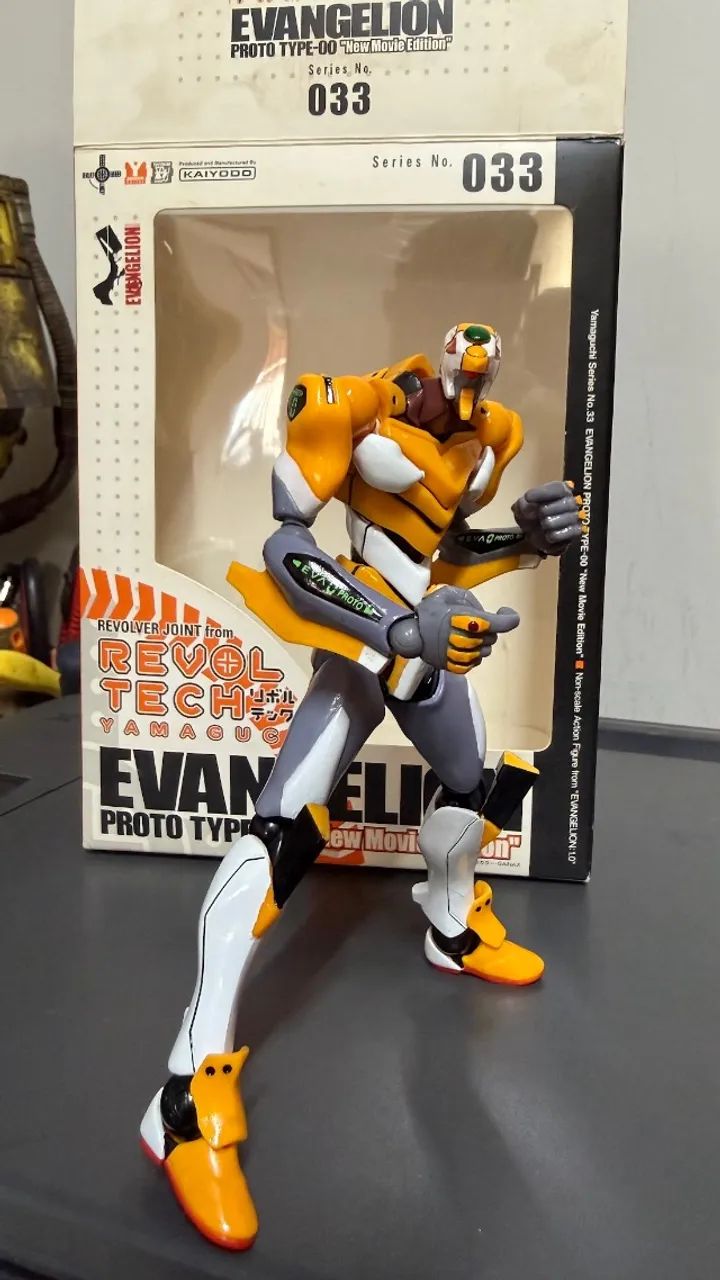 Evangelion Revoltech Eva-00 Action Figure Raro - Foto 5