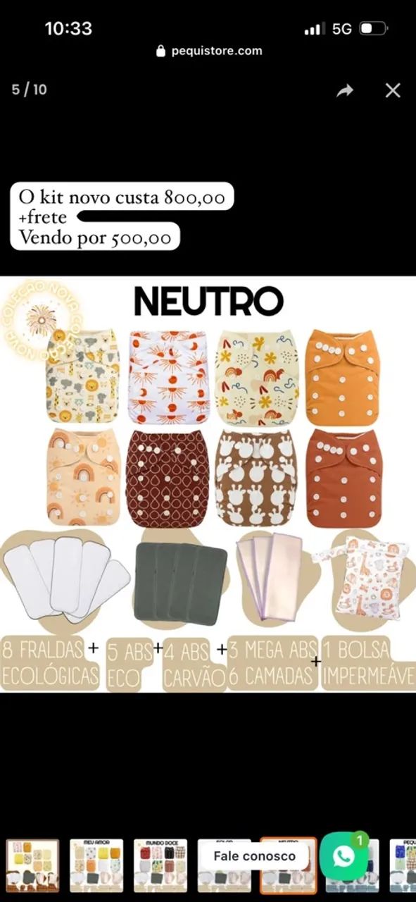 Fraldas Ecológicas 