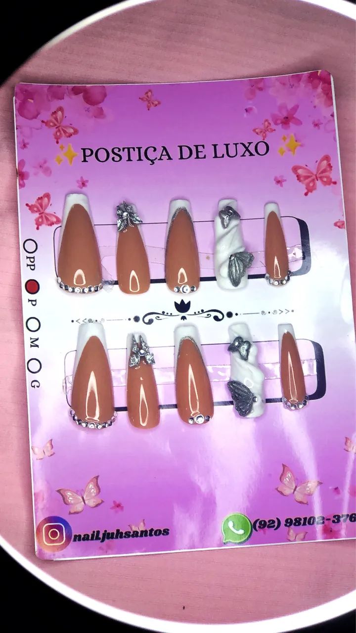 POSTIÇA DE LUXO~ PRONTA ENTREGA - Foto 3