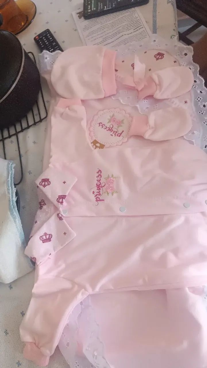 veno esse kit d bebê feminino 