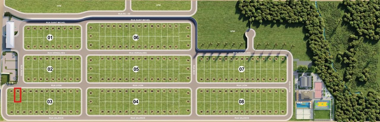 Lote no Petit Trianon 300 m² - Ágio  - Foto 2