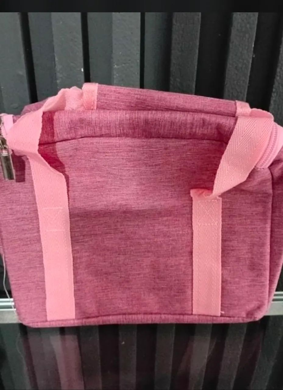 Bolsa térmica rosa, nova, com etiqueta - Foto 2