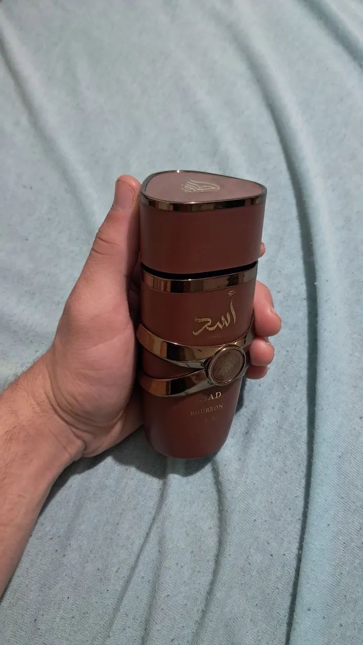 Vendo frasco de perfume arabe Assad Bourbon 100ml, vazio! - Foto 2