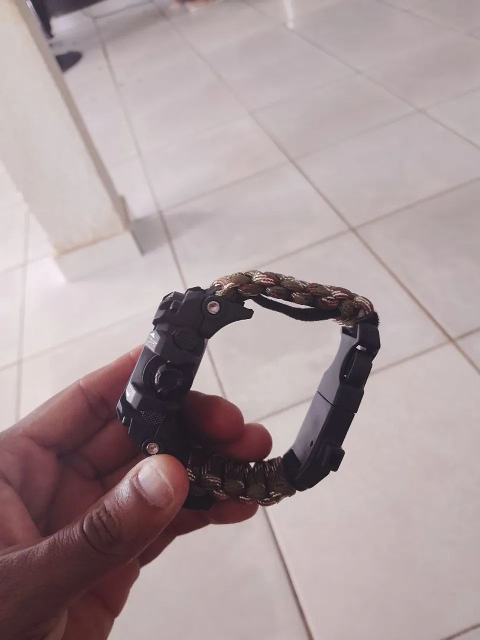 Relógio tático camuflado  - Foto 4