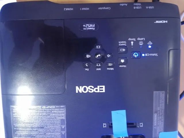 Projetor Epson Power Lite 52+ novo com 0 horas de uso.  - Foto 3