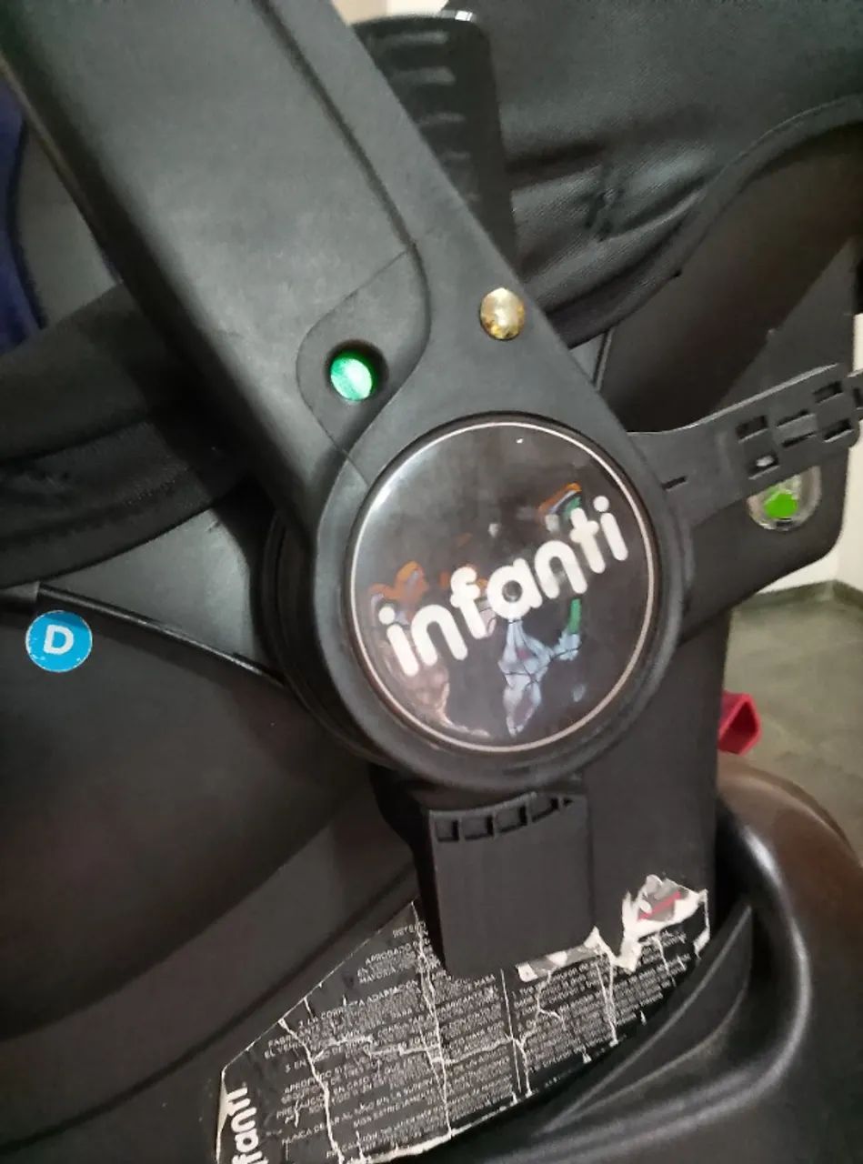 Kit bebê Infanti carrinho e bebê confort - Foto 4