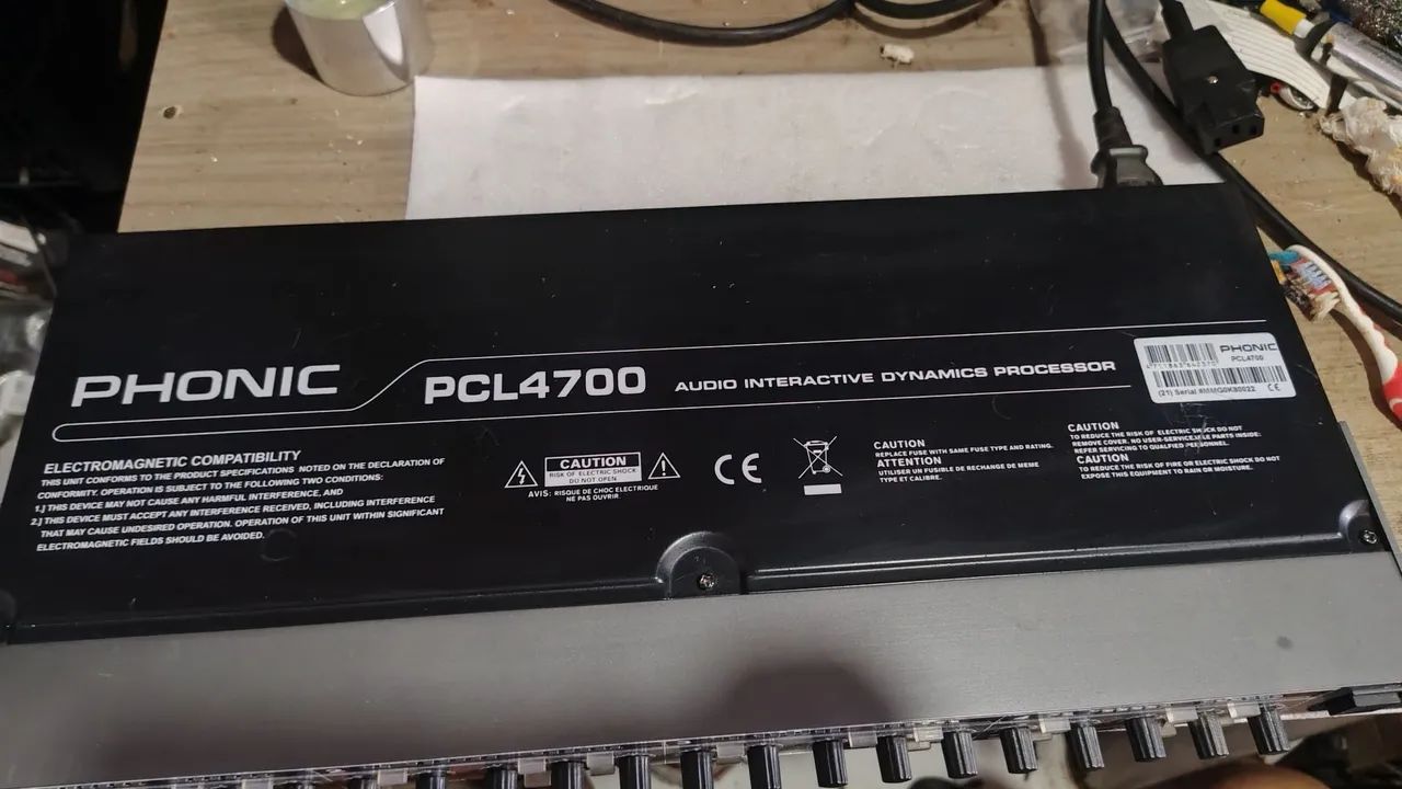 Compressor  PCL 4700 PHONIC  - Foto 4