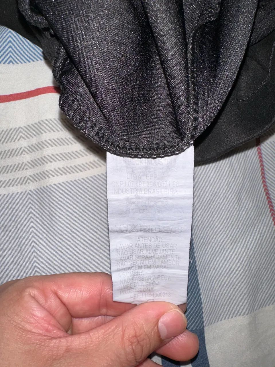 preto de tecido aveludado lindo. - Foto 3