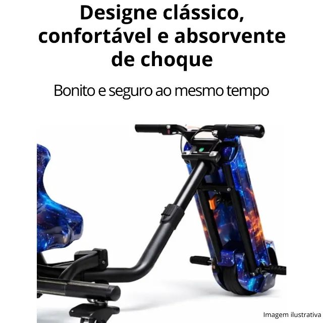 TRICICLO ELÉTRICO DRIFT - Foto 5