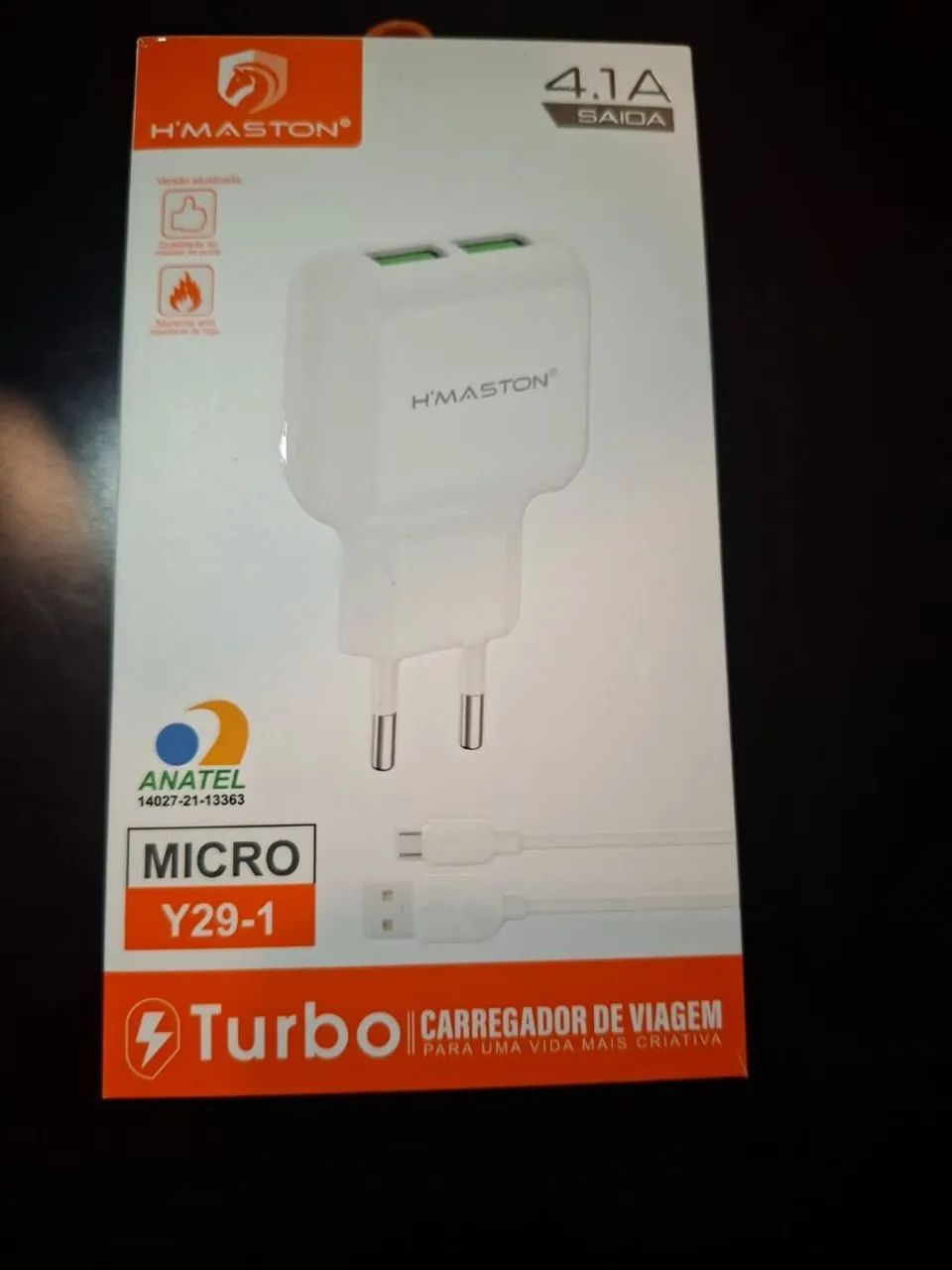 Carregador de celular Turbo H'maston 