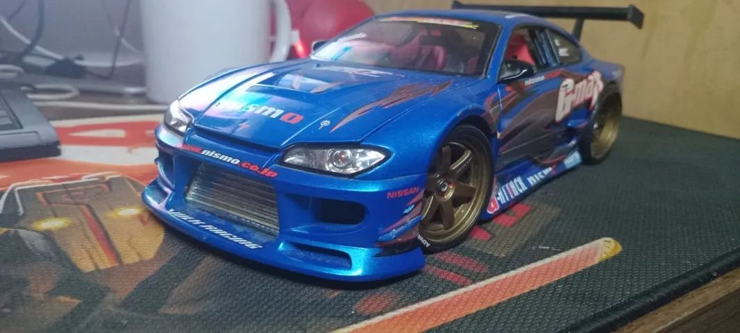 Miniatura Nissan Silvia S15 - Muscle Machine - 1/18 