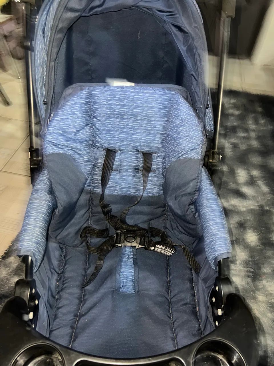 Carrinho de bebê e bebê conforto  - Foto 3