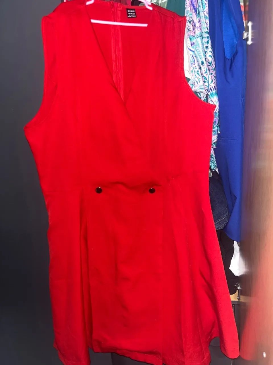 Vestido Blazer Vermelho