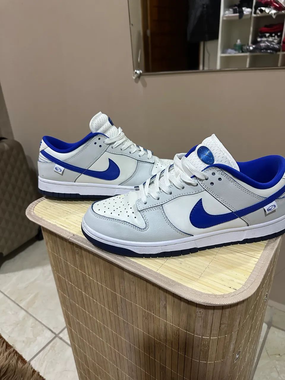 Nike Dunk Low Worldwide White Blue  - Foto 3