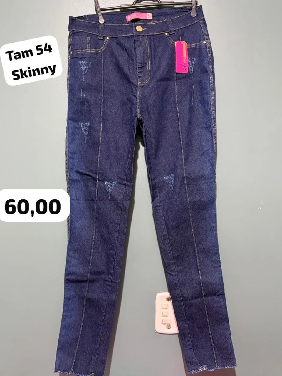 Vendo lindas Calças Jeans Plus size - Foto 3