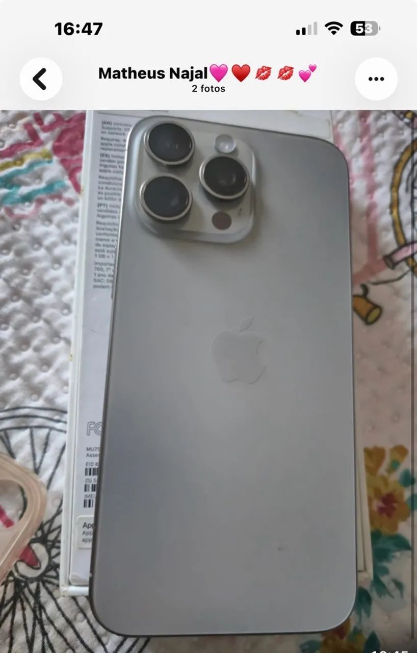 iPhone 15 pro Max  - Foto 3