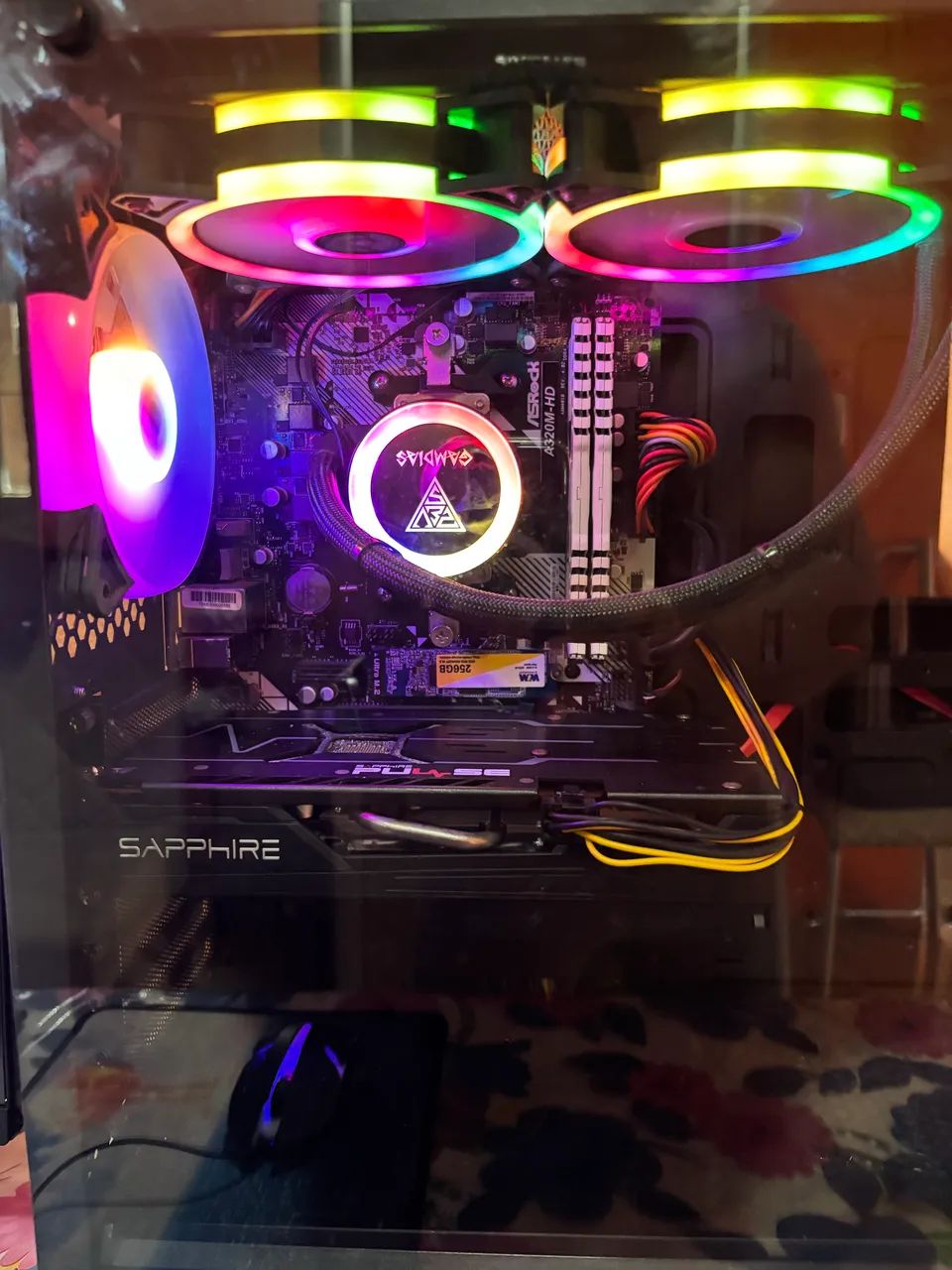 Pc gamer ryzen 7 completo - Foto 3