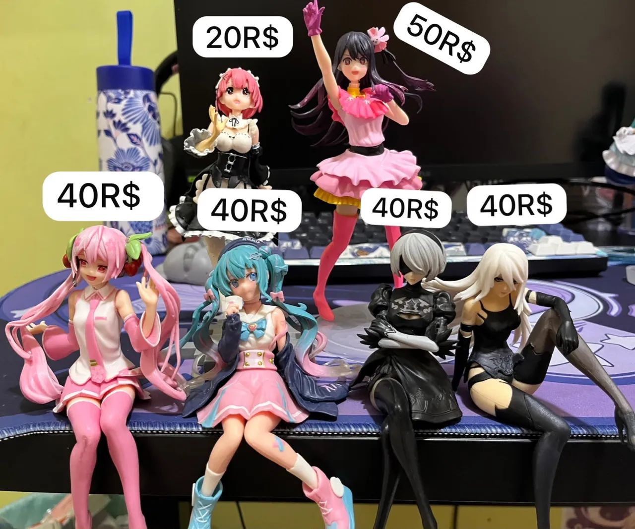 Lote de Action Figures Variadas (7 action figures)