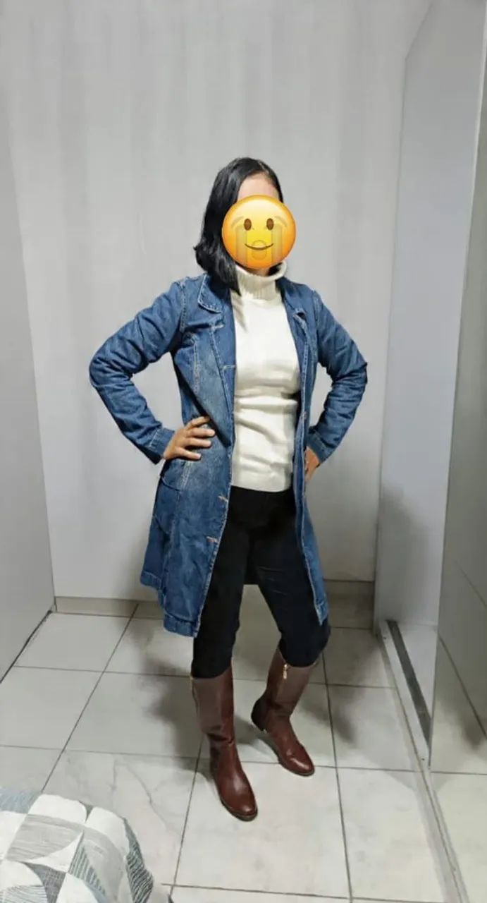 Sobretudo jeans M