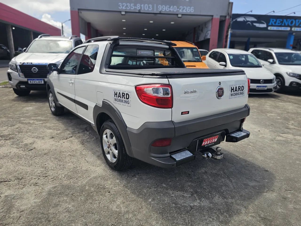 Fiat Strada Working Hard 1.4 Fire Flex 8V CD 2018 - Foto 5