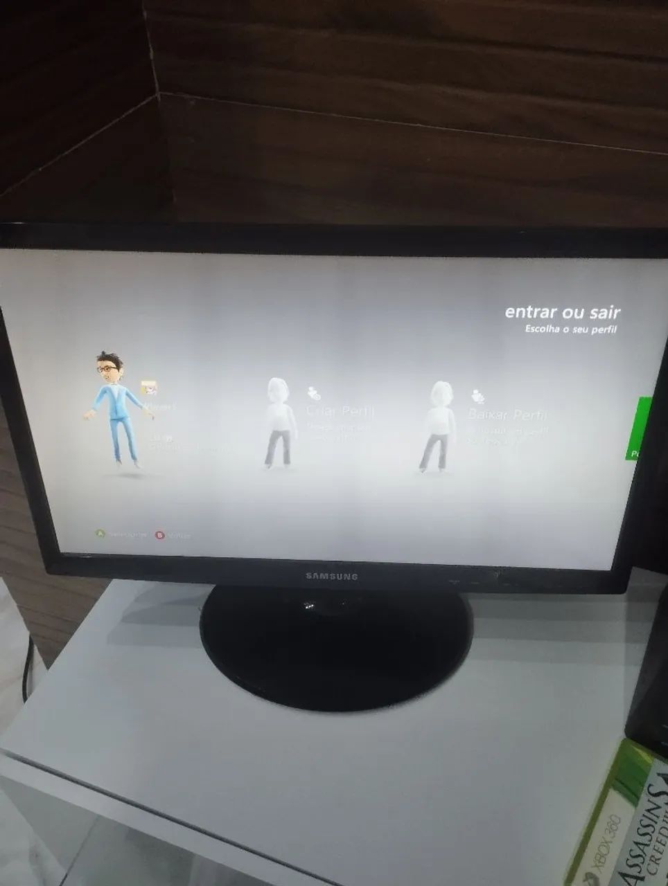 Monitor 22 polegadas com áudio HDMI super conservado  - Foto 3