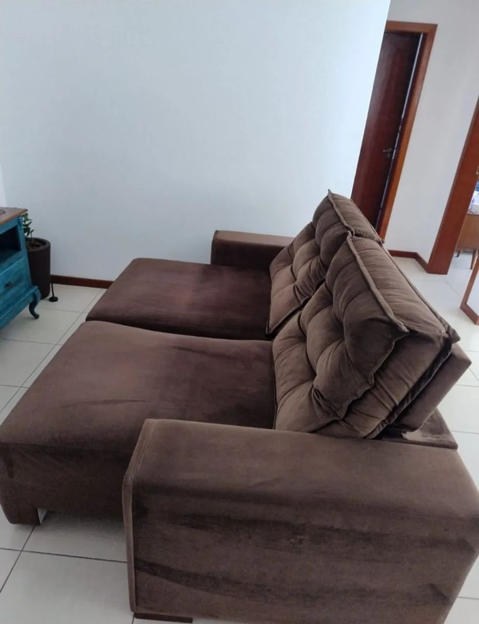 Sofa 2.30 veludo impecável 