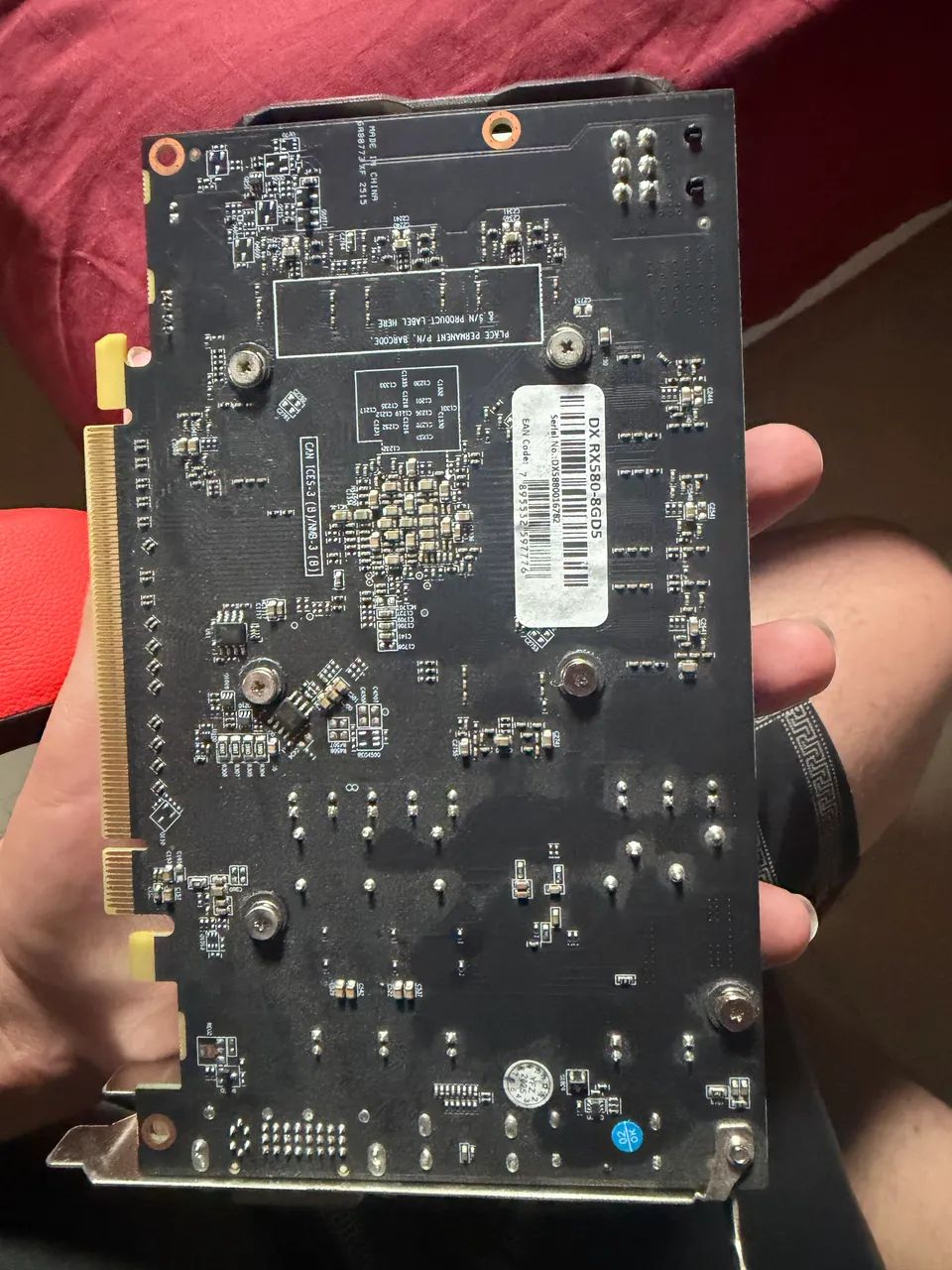 Placa de vídeo Rx 580 8gb - Foto 2