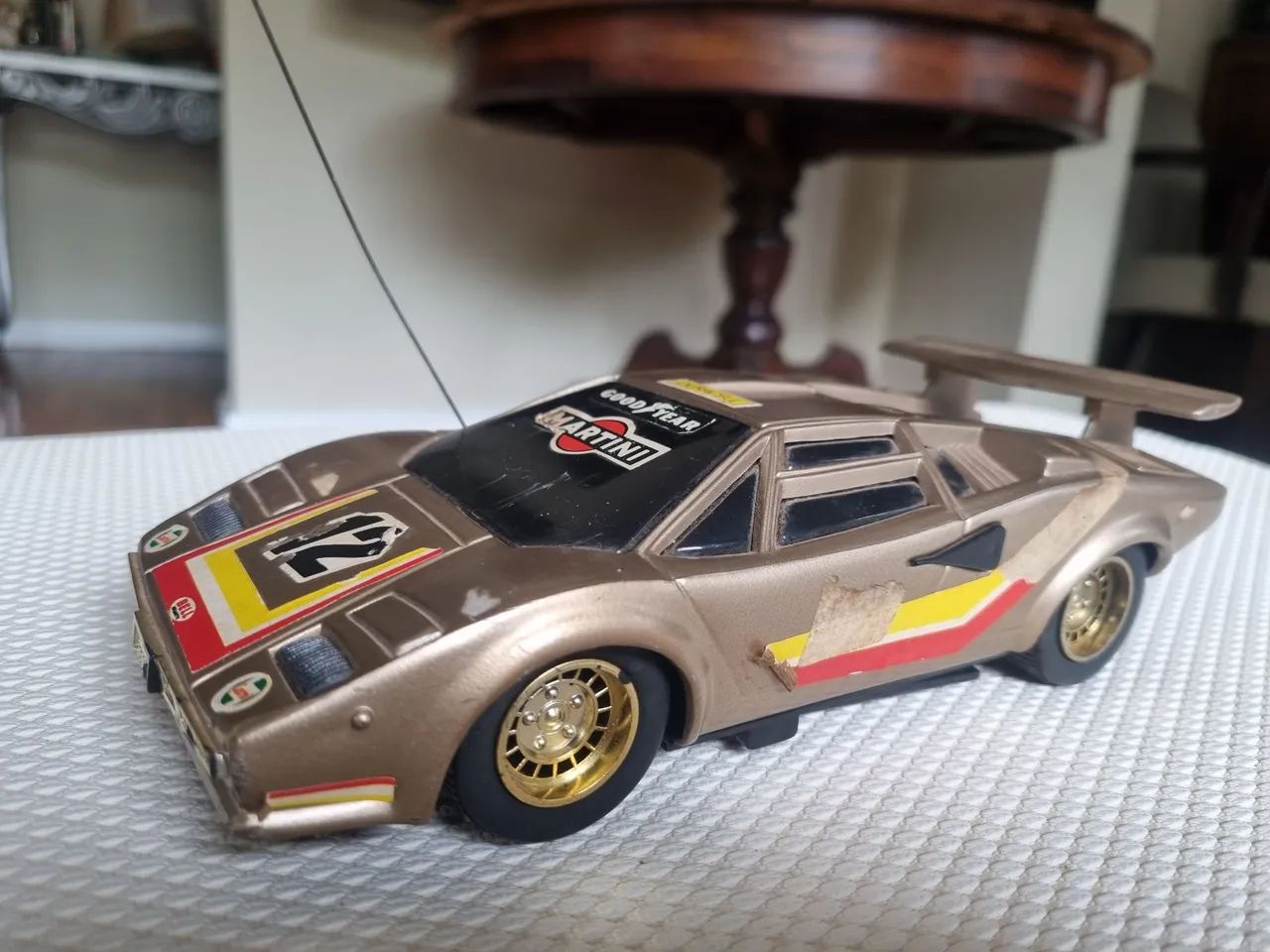 Carrinho Antigo Controle Remoto Mimo Lamborghini Countach Anos 80 - Foto 2