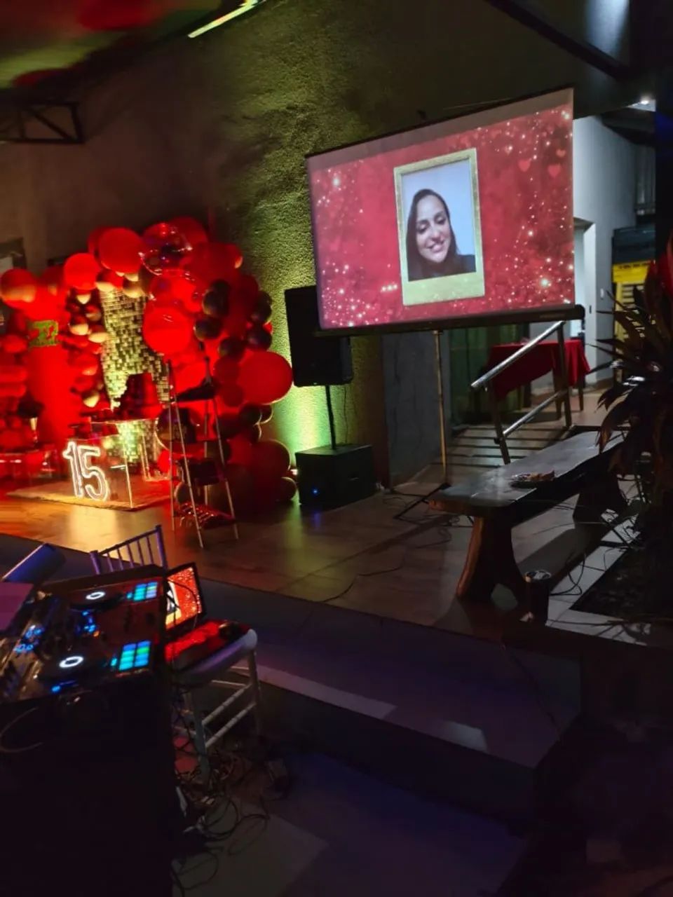 Loção de som, painel de led, iluminação e box truss  - Foto 5