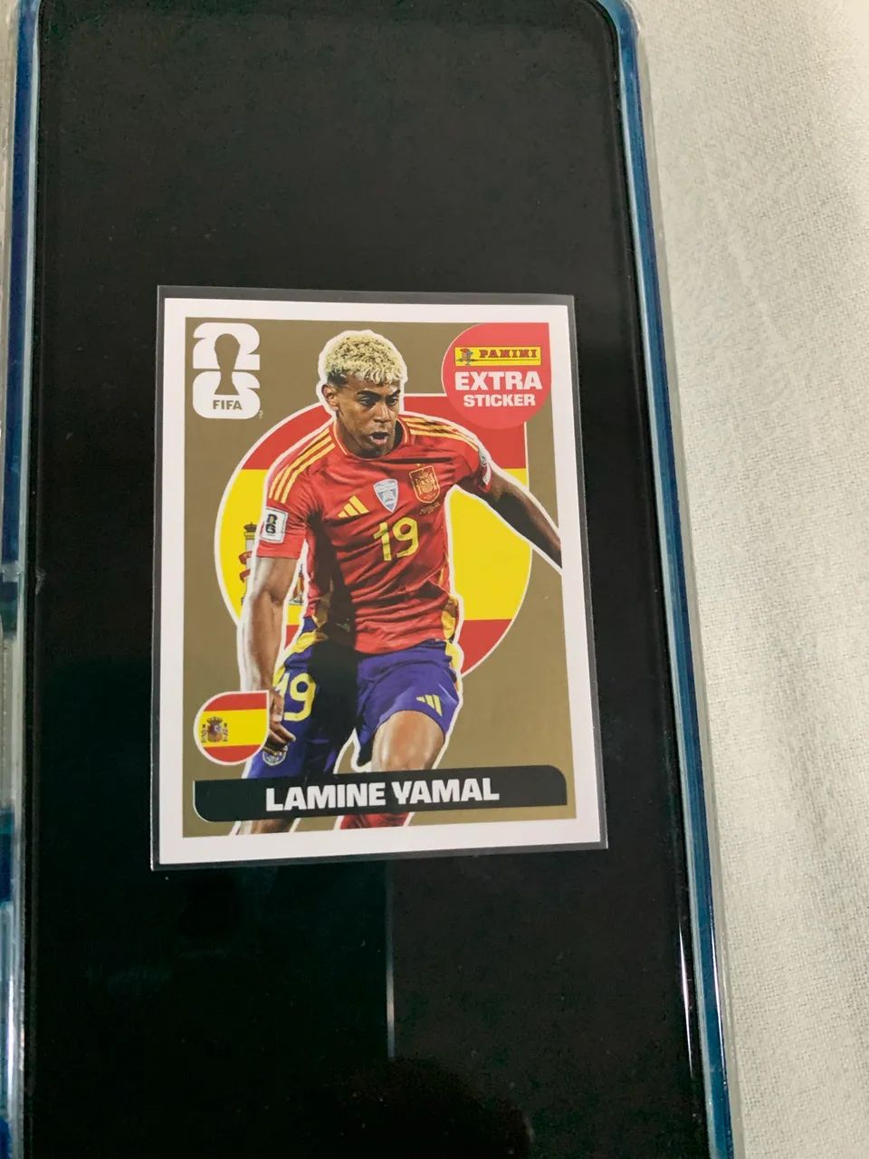 Figurinha legend Lamine Yamal Ouro