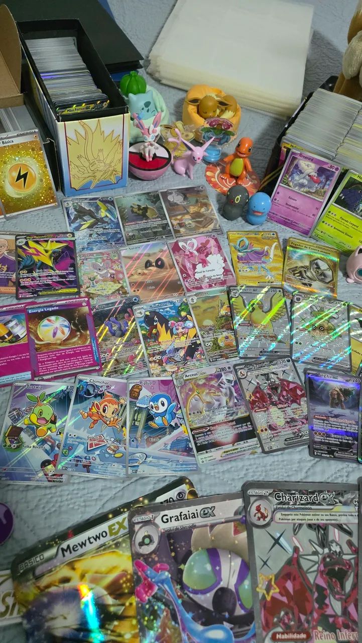 Coleção completa Pokémon Cartas + Brinquedos - Foto 5