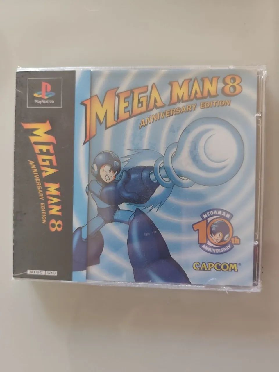 Jogo Repro: Mega Man 8 Anniversary Edition (PS1)