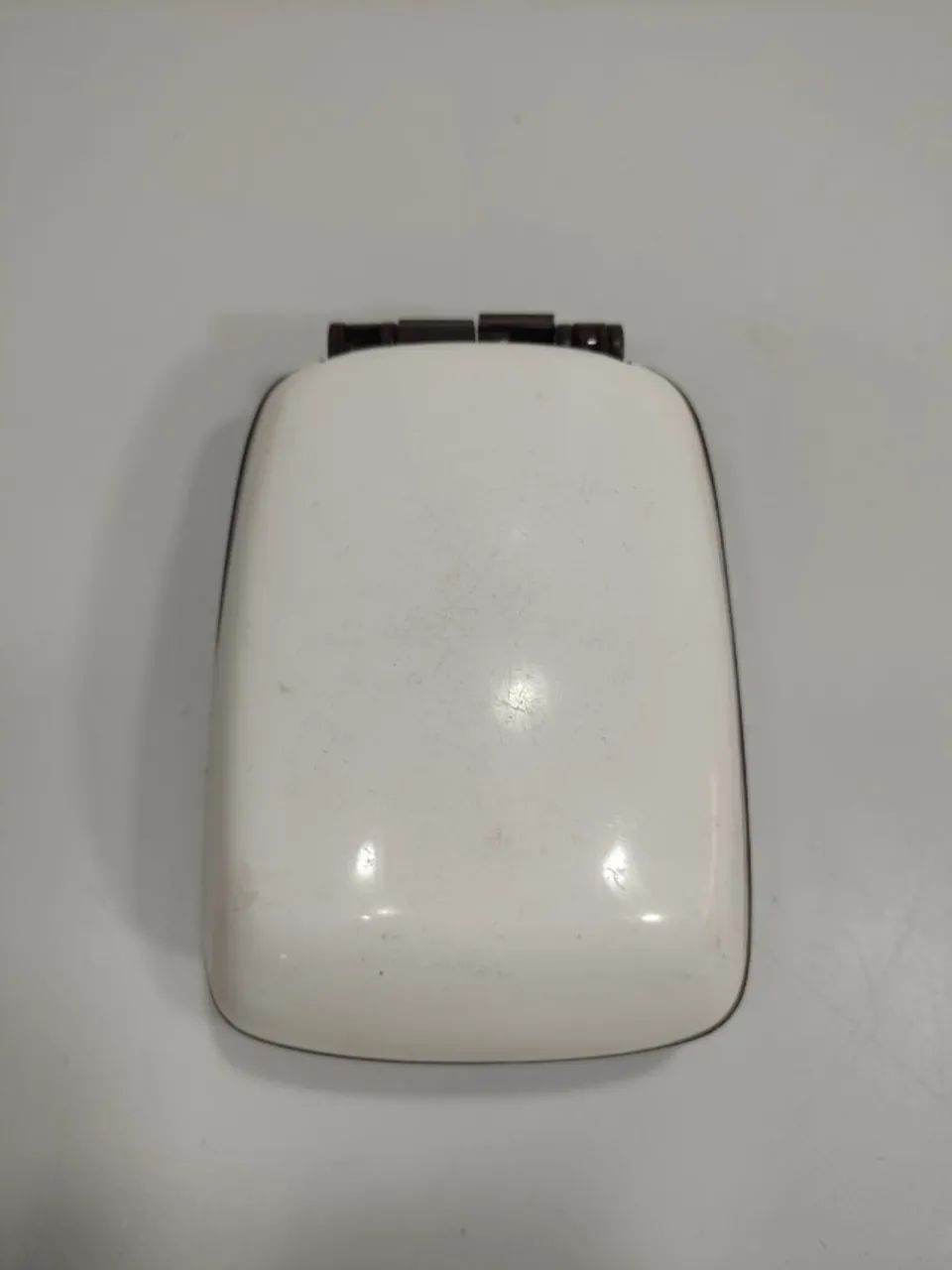 Telefone Antigo Flip Top Mesa Honey Phone 838p Nmt Branco (Usado) - Foto 4