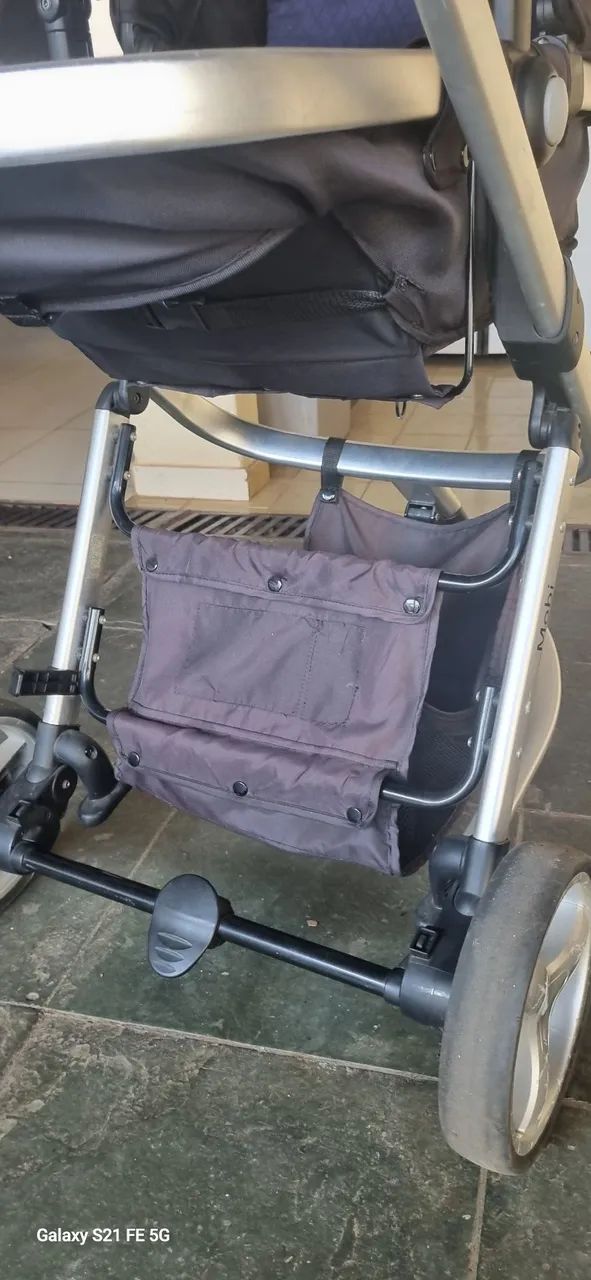 Carrinho bebê Mobi alumínio marca Safety - Foto 3