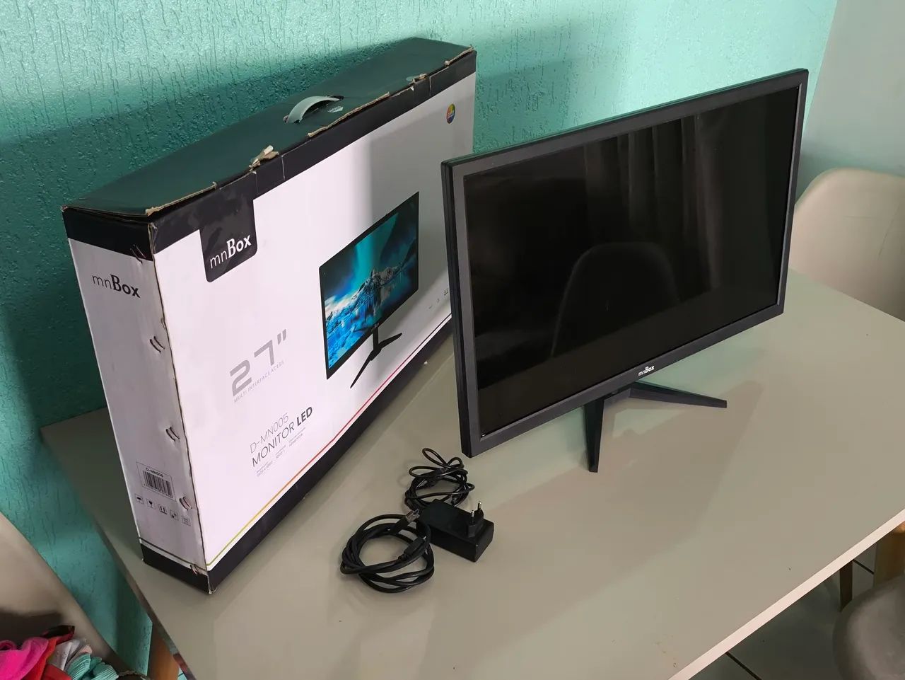 Monitor led  27 polegadas 1080p 75hz - Foto 2