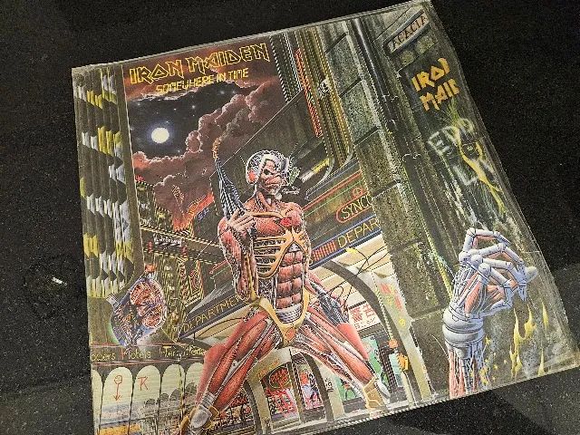 disco de vinil Iron Maiden - Somewhere in Time