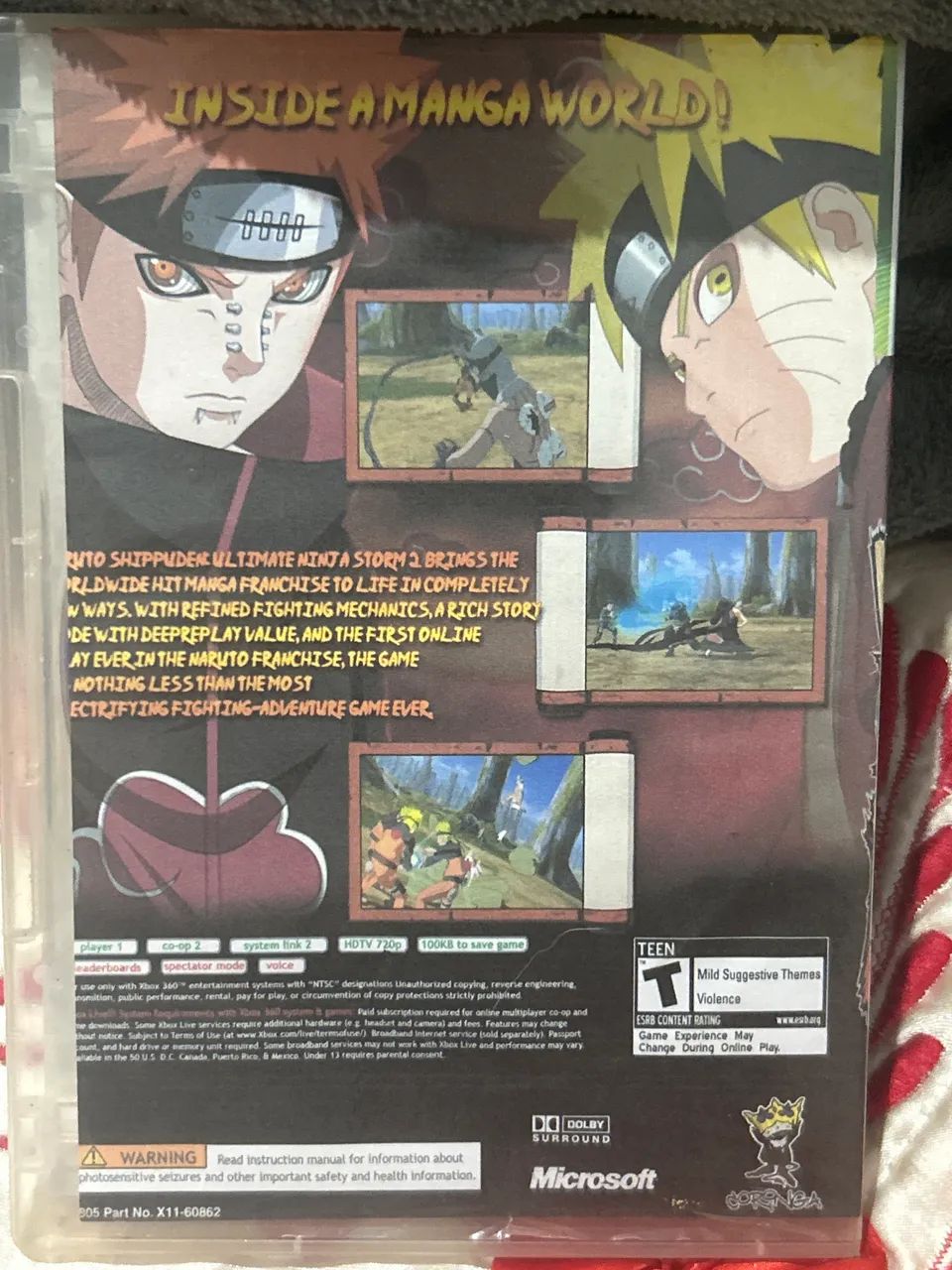 Xbox 360 Naruto Storm 2 Original - Jogos de Vídeo Game - Chácaras