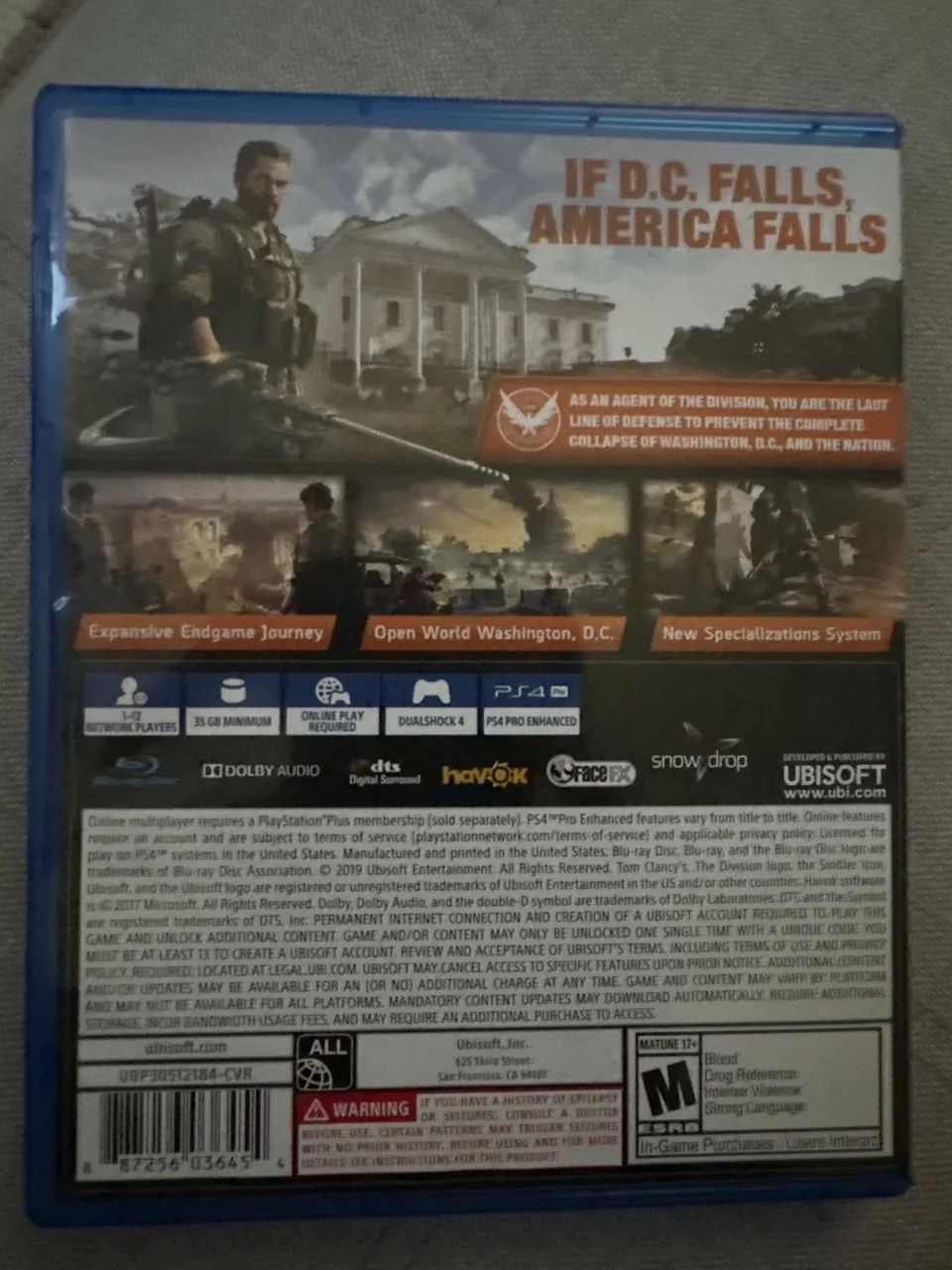 Jogo PS4 ps5 The division 2 Tom Clancys - Foto 3