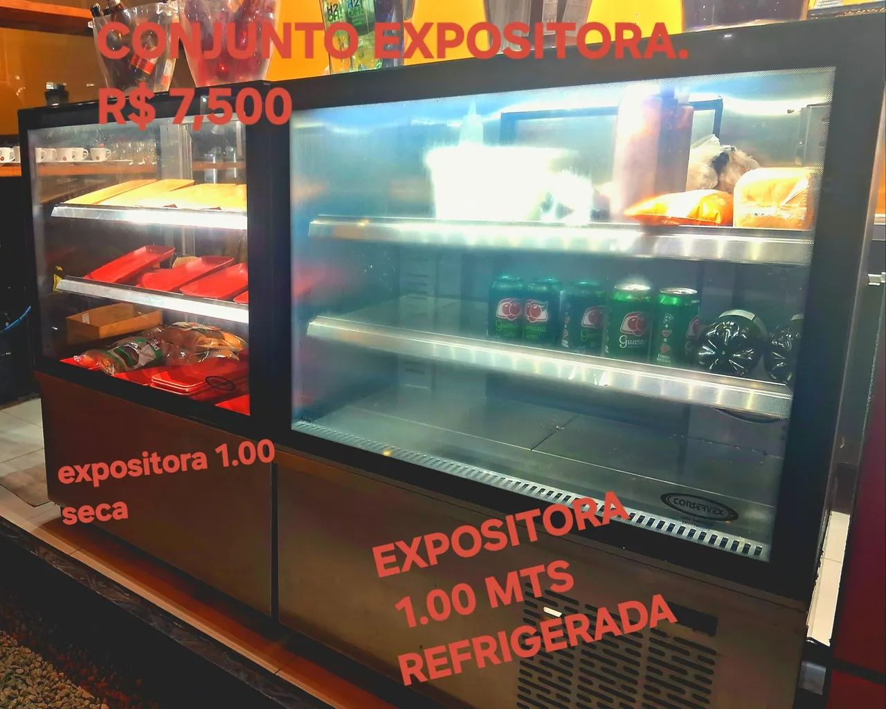 BALCAO VITRINE CONSERVEX LUXO  - Foto 2