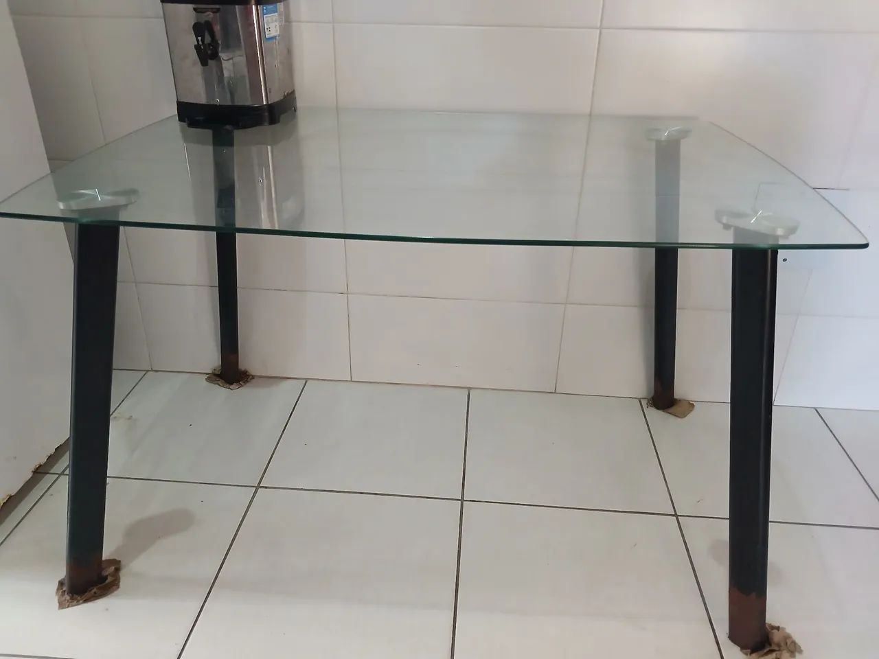 Mesa de Vidro Moderna - R$ 350 (Ótimo Preço!)