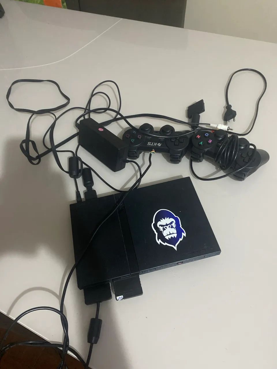 Ps2 desbloqueado 2 controles sem pendrive 