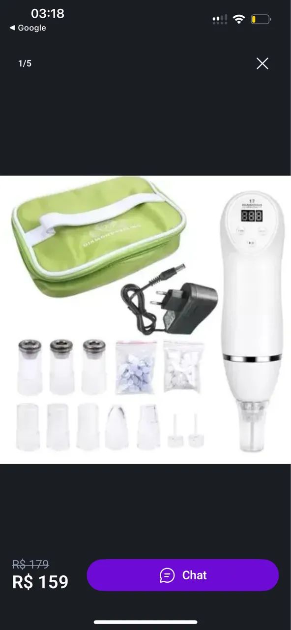 Aparelho de peeling portátil 
