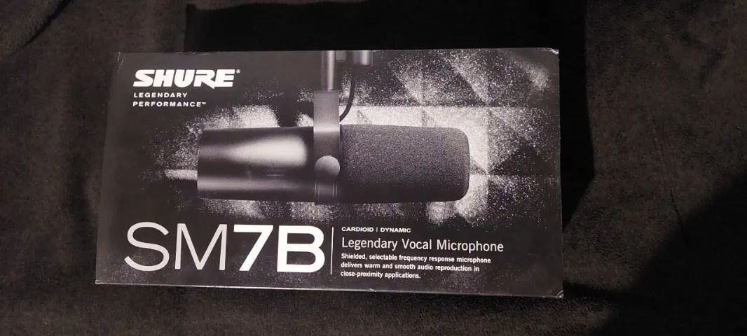 Microfone  SM7B dinâmico original422080707036467200