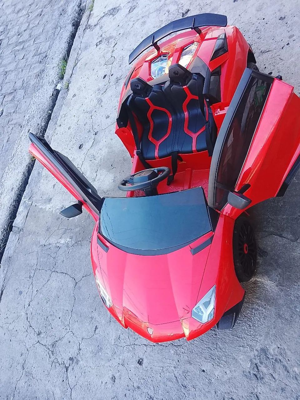Carrinho elétrico Lamborghini  - Foto 5
