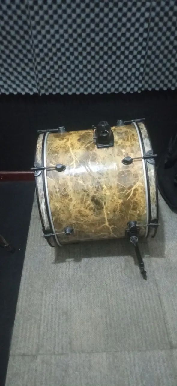 Bumbo de bateria aro 20, Ótimo para barzinho!!! - Foto 6