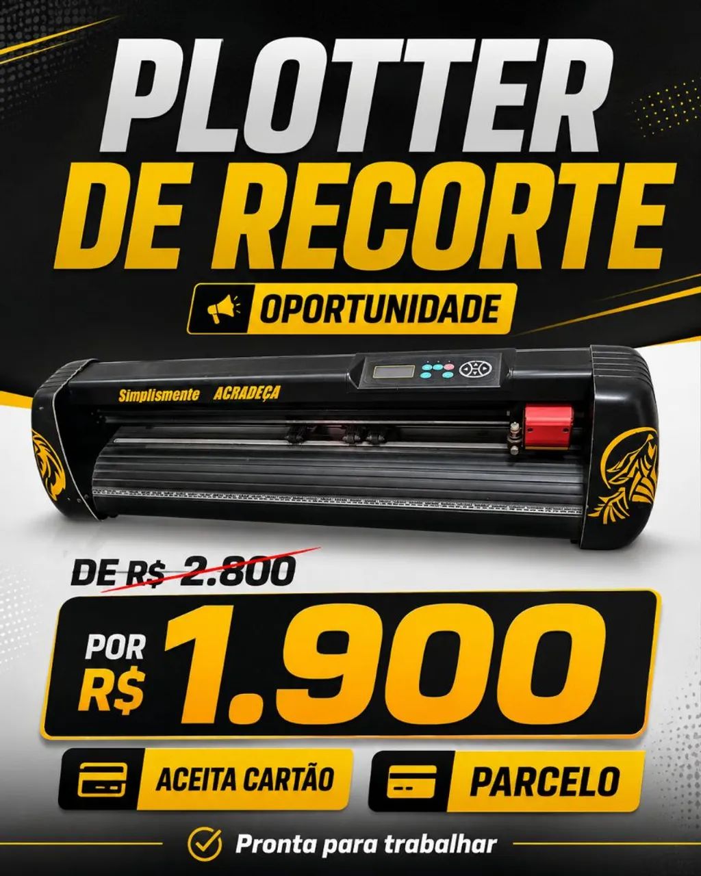 Plotter de Recorte Profissional