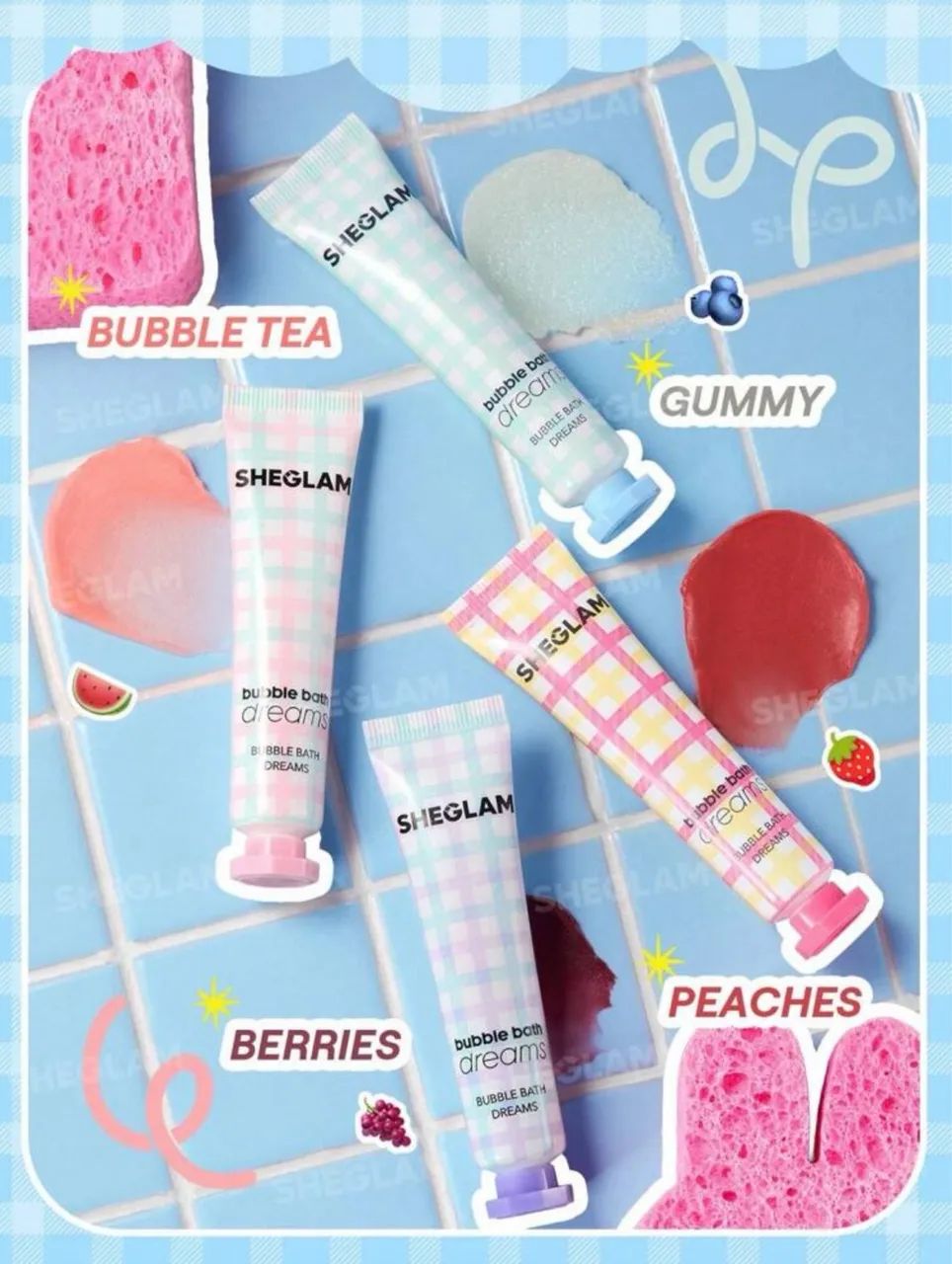 SHEGLAM Bubble Bath Dreams Kit Completo - Foto 3