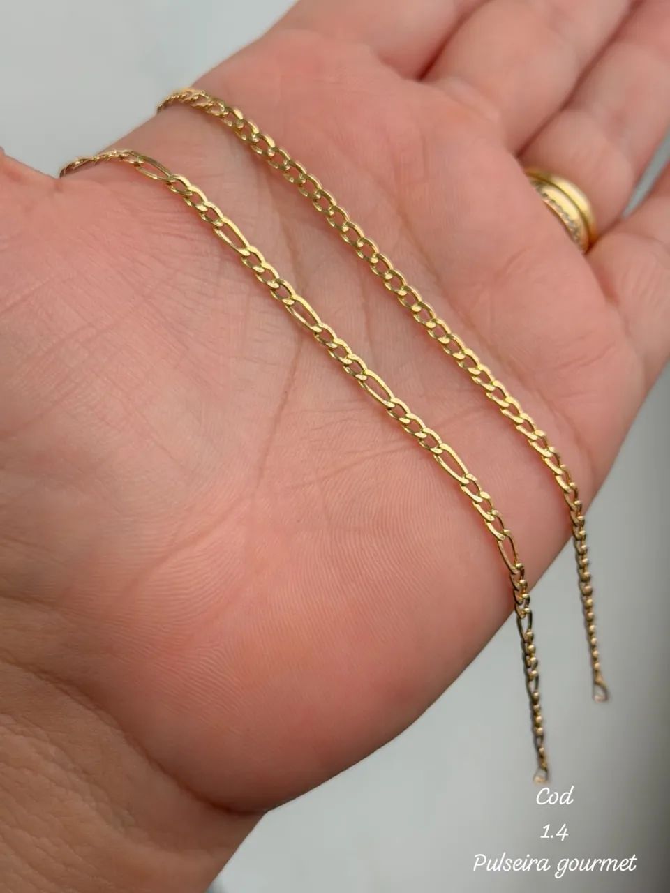 Pulseira de ouro 18