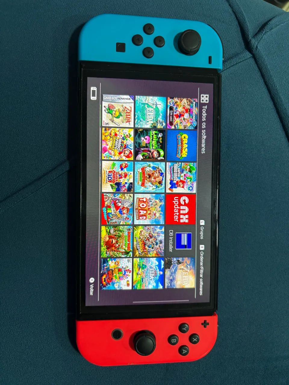 1700 reais / Nintendo Switch Oled com diversos jogos 